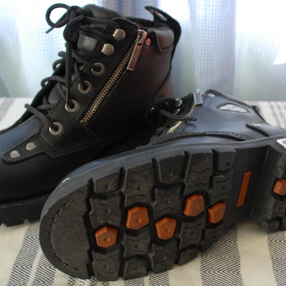 Harley Davidson Motorcycle Boots Women's US 7 1/2 - Picture 3 of 9